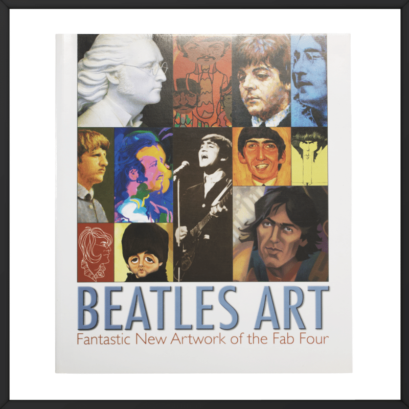 Printed overseas Beatles Art Fantastic New Artwork of the Fab Four coffee table book outside look