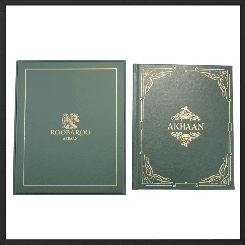 Overseas printing Robaroo by author Akhann coffee table book