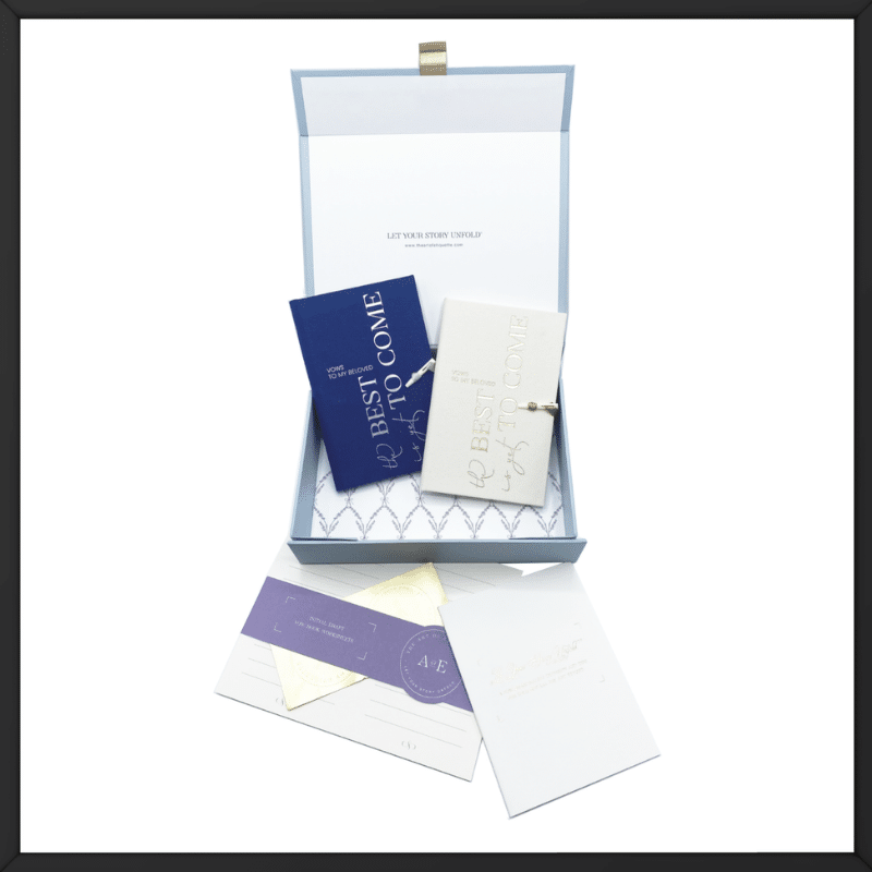 Custom multi-piece boxed set printed overseas