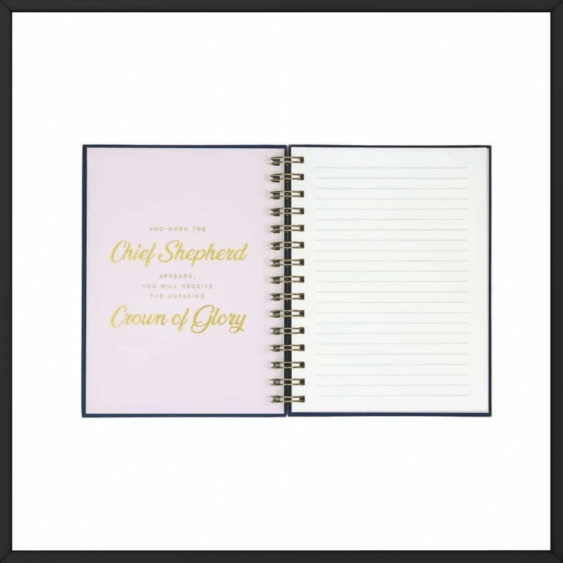 1 Peter 5:4 Spiral Planner Inside Look