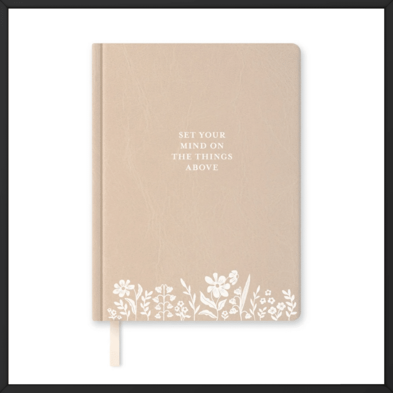 Set Your Mind On The Things Above Planner Outside Look