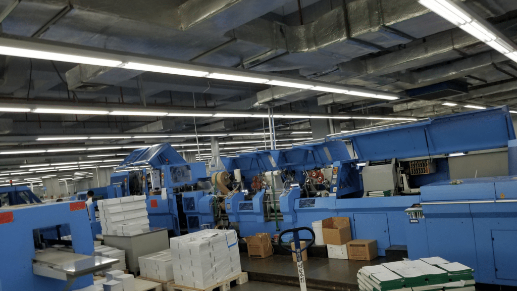 Printing infrastructure and specialized manufacturing capabilities in Asian countries