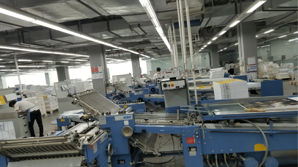 Overseas printing factory in Asia for nonprofit production