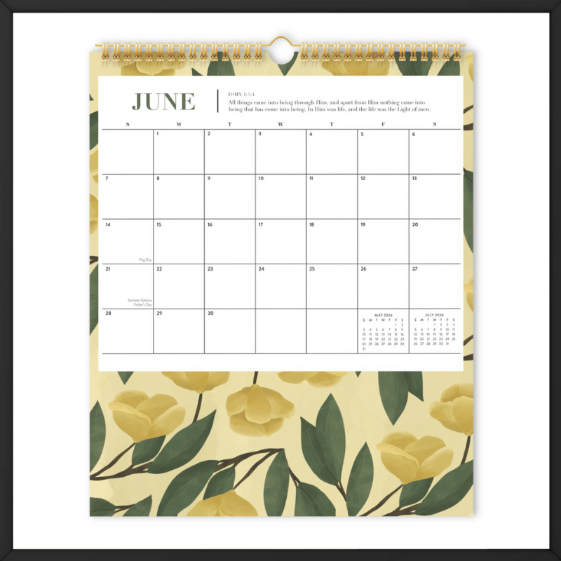 Overseas factory printing calendars