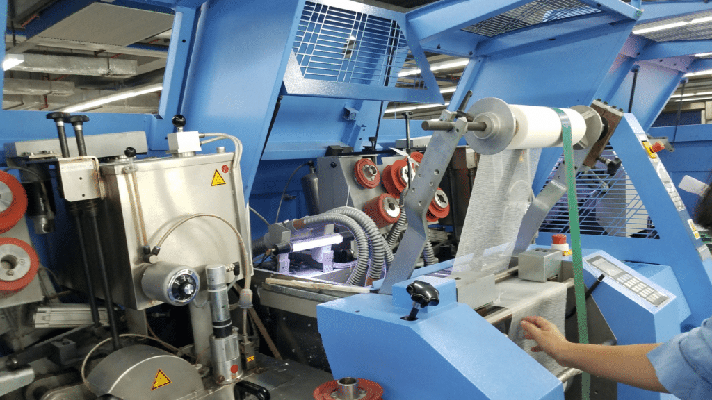 Printing machine in overseas factory