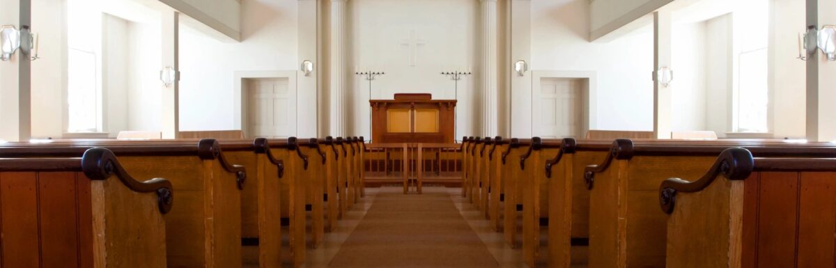 Inside view of a church